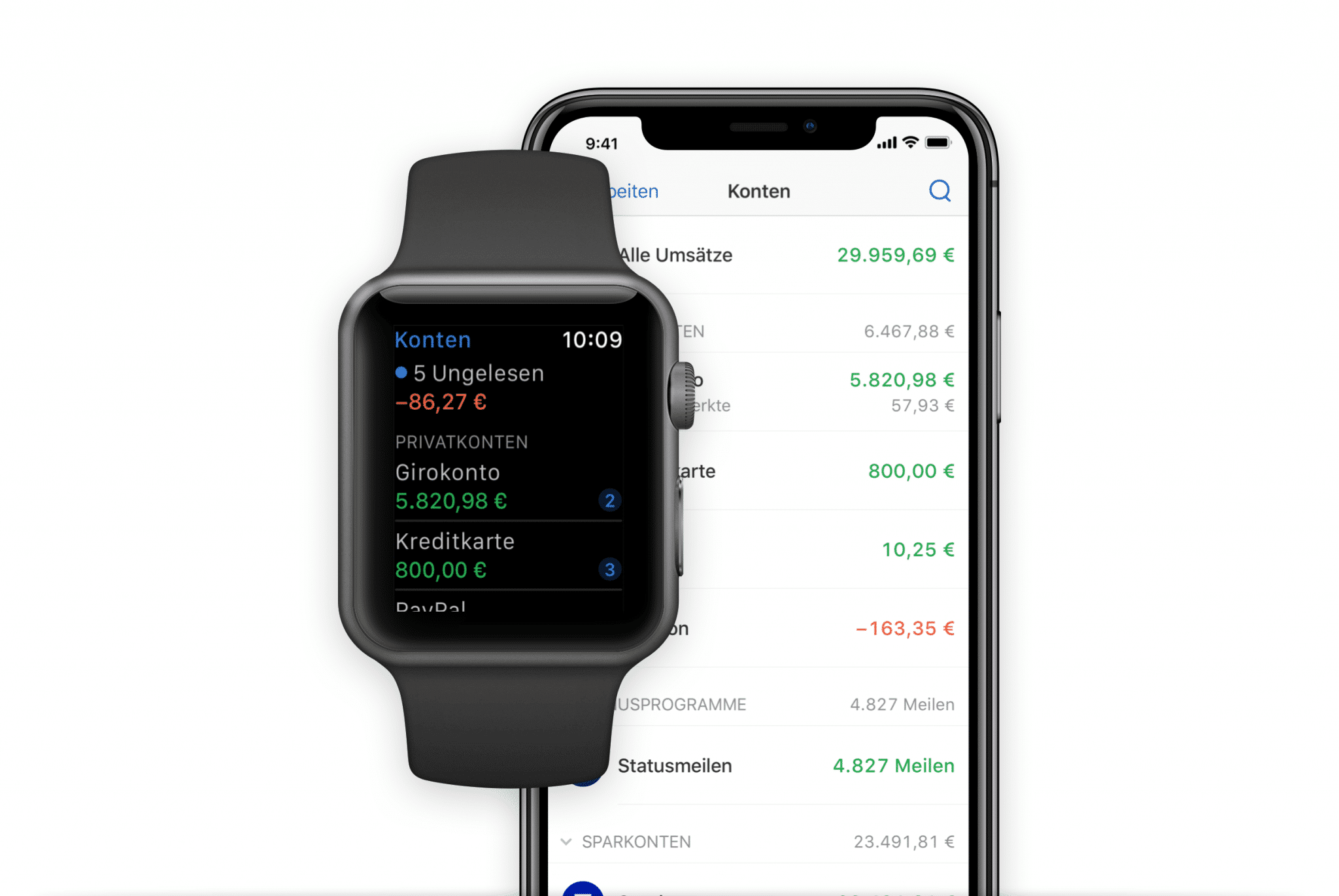 Outbank Apple Watch
