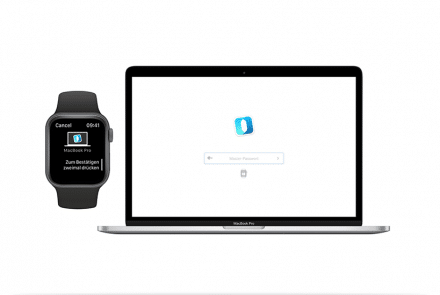 Outbank macOS Apple Watch entsperren