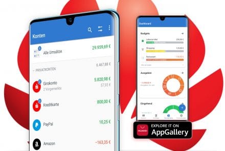 Outbank App in Huawei AppGallery