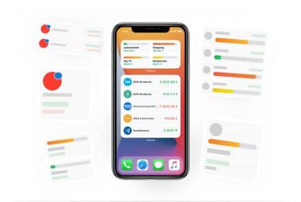 iOS 14 Widgets Outbank Salden Budgets