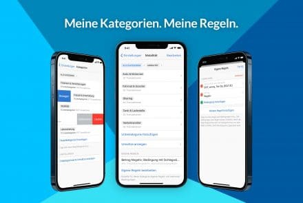 Lege eigene Kategorien und Regeln in Outbank an