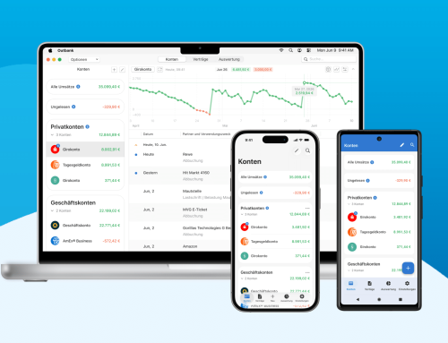 Die neue kartenbasierte Kontenübersicht in Outbank 4.0